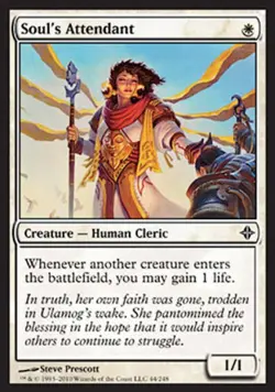 Soul's Attendant - Heavy Play MTG Rise of the Eldrazi - Image 1