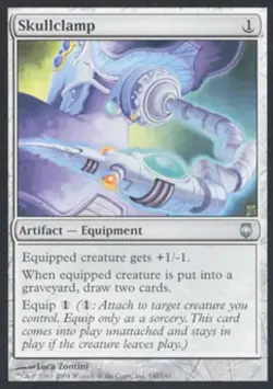 Skullclamp - Heavy Play MTG Darksteel - Image 1