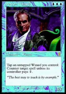 Patron Wizard - Heavy Play MTG Odyssey - Image 1
