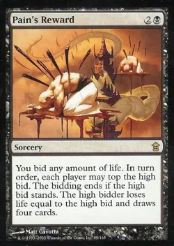 Pain's Reward - Heavy Play MTG Saviors of Kamigawa - Image 1
