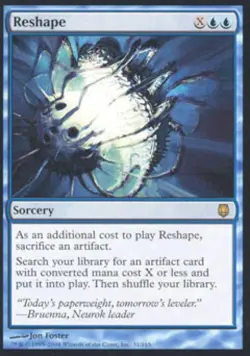 Reshape - Heavy Play MTG Darksteel - Image 1