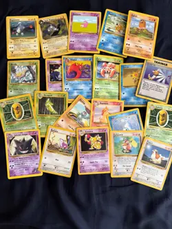 pokemon base set bulk lot charmander eevee bulbasaur and more over 50 cards - Image 2