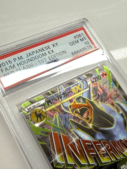PSA 10 M Houndoom EX 061/059 Pokemon 2015 XY8 Red Flash-1st Edition SR Japanese - Image 3
