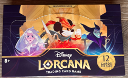 Disney Lorcana Trading Card Game: The First Chapter Booster Box - New/Sealed - Image 1