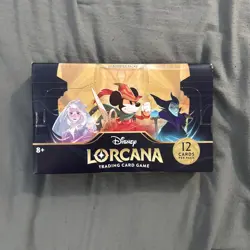 Disney Lorcana Trading Card Game: The First Chapter Booster Box - New/Sealed - Image 1