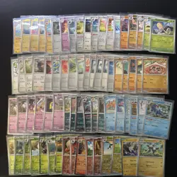 Lot of 72 Scarlett & Violett Base holos and reverse holos- No repeats - Pokemon - Image 1