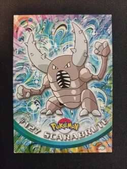 Carte Pokemon Topps Scarabrute #127 - Image 1