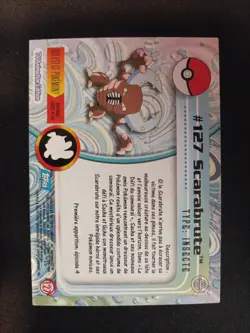 Carte Pokemon Topps Scarabrute #127 - Image 2