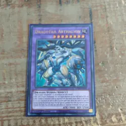 JUSH-EN006 Dracotail Arthalion Ultra Rare 1st Ed YuGiOh - Image 1