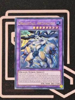 JUSH-EN006 Dracotail Arthalion Ultra Rare 1st Ed YuGiOh - Image 1