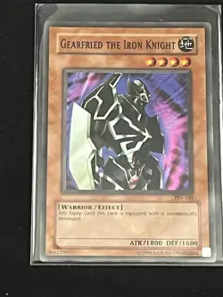 Gearfried the Iron Knight PSV-101 YuGiOh Pharaoh's Servant - Image 1