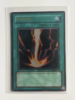 Yugioh! Raigeki DB1-EN114 Ultra Rare LP/NM Dark Beginning 1 🔥 - Image 1