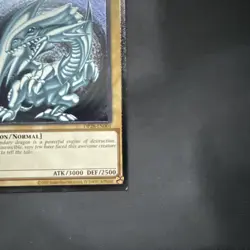 Yugioh Blue-Eyes White Dragon OP28-EN001 Ultimate Rare VLP - Image 3