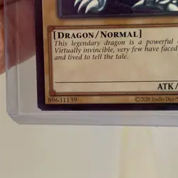 Yugioh Blue-Eyes White Dragon OP28-EN001 Ultimate Rare VLP - Image 4