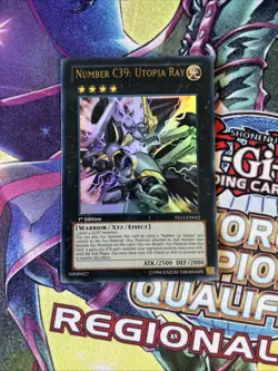 (YBL) Yugioh Number C39: Utopia Ray YS13-EN042 Ultra Rare 1st Ed LP - Image 1