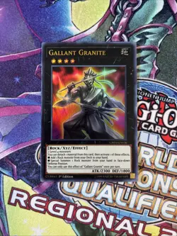 (YBL) Yugioh Gallant Granite CHIM-EN036 Ultra Rare 1st Ed LP - Image 1