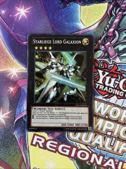 (YBL) Yugioh Starliege Lord Galaxion Unlimited Super Rare JOTL-EN050 LP - Image 1