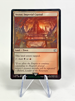 VECTOR, IMPERIAL CAPITAL - Magic the Gathering Card - Secret Lair: Final Fantasy - Image 1