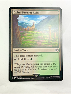GOHN, TOWN OF RUIN - Magic the Gathering Card - Secret Lair: Final Fantasy - Image 3