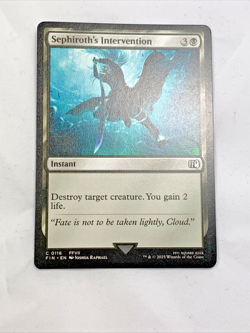SEPHIROTH'S INTERVENTION - Magic the Gathering Card - Secret Lair: Final Fantasy - Image 3
