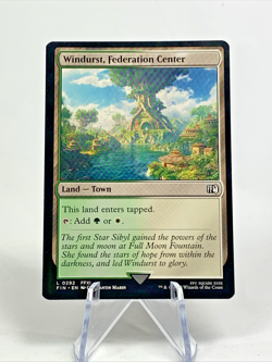 WINDURST, FEDERATION CENTER Magic the Gathering Card Secret Lair: Final Fantasy - Image 1