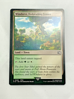 WINDURST, FEDERATION CENTER Magic the Gathering Card Secret Lair: Final Fantasy - Image 3