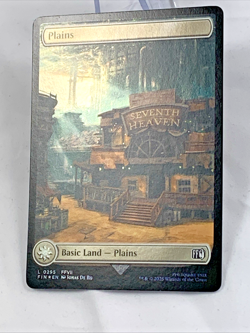 FOIL PLAINS SEVENTH HEAVEN Magic the Gathering Card Secret Lair: Final Fantasy 7 - Image 2