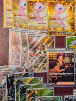 Pokemon 151 English 25 Card LOT🔥🌊🍃⚡: Illustration Rares & SIR Giovanni NM - Image 5