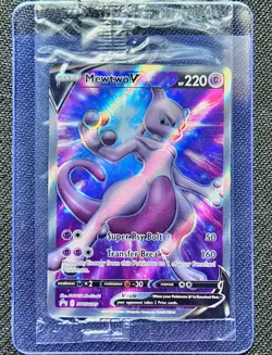 Mewtwo V SWSH229 (SEALED) Pokemon GO ETB Black Star Promo Pokemon Card - Image 1