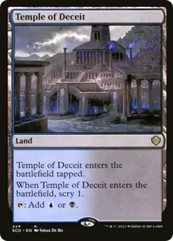 Temple of Deceit - Near Mint MTG Commander 2022 Starter Decks - Image 1