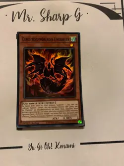 CHAOS BESCHWORENDES UNGEHEUR - 1. AUFLAGE MP21-DE250 DEUTSCH Yu-Gi-Oh! CARD HOLO - Image 3