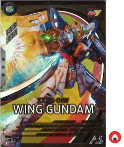 Gundam Arsenal Base card AB03-034U Wing Gundam NM - Image 1