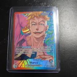 Marco OP08-002 Leader Alt Art One Piece Card Game Two Legends - Image 1