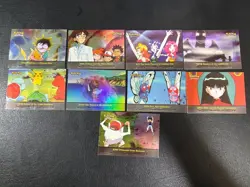 Pokemon 2000 Vintage Topps TV Animation Edition Rainbow Foil 9 Card Set NM - Image 1