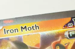 Ultra Rare MISCUT ALIGNMENT DOT DOUBLE DATE Iron Moth 028/182 S&V Pokemon Card - Image 2
