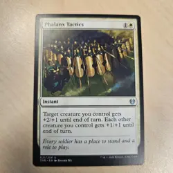 Phalanx Tactics 031/254 MTG Theros Beyond Death -Buy 10 Get 10 Free Mix & Match - Image 1