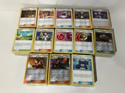 Pokemon TCG 1300 Card Lot Of Trainers Items Stadiums And Supporter Cards - Image 1
