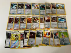 Pokemon TCG 1300 Card Lot Of Trainers Items Stadiums And Supporter Cards - Image 3