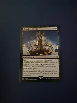 Ixalan Regular Card 117 Magic the Gathering Revel in Riches - Image 1