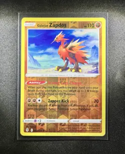 Galarian Zapdos 82/203 Evolving Skies Reverse Holo Rare Pokemon Card TCG Pokemon - Image 1