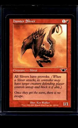 2003 MTG Magic The Gathering LGN Legions Vintage #102 Hunter Sliver - Image 1