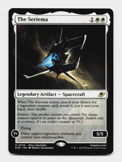 The Seriema [Edge of Eternities] MTG Magic NM/M ⚪⚪ - Image 1
