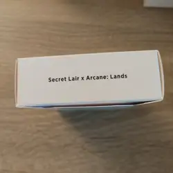 Magic MTG Secret Lair X Arcane: Lands Traditional Non Foil Edition - New Sealed - Image 1