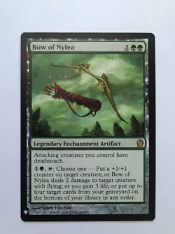 MTG Bow Of Nylea (LIST) The List Reprints Regular Rare 153/249 - Image 1
