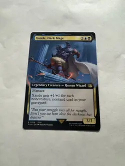 Xande, Dark Mage. Extended Art. Final Fantasy. Pack Fresh🔥🔥📦📦🃏🃏 - Image 1