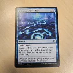 Glimpse of Freedom 050/254 MTG Theros Beyond Death - Buy 10 Get 10 Free Mix & Ma - Image 1