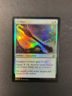 +2 Mace - FOIL - Adventures in the Forgotten Realm - Magic the Gathering - MTG - Image 1