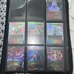 Hatsune Miku Sakura Superstar Secret Lair Drop Japanese Foil Lot of 6 MTG Magic - Image 1