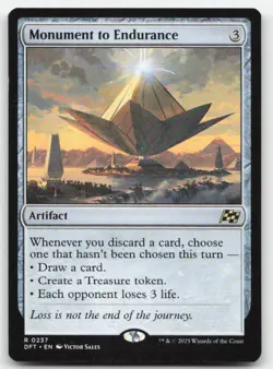 MTG Aetherdrift #237 Monument to Endurance LP - Image 1