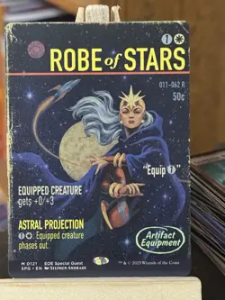 Robe of Stars (Foil) #121 - MTG Edge of Eternities Special Guest Showcase ENG NM - Image 1